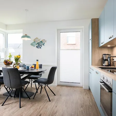 Tortuga - Neues Fuer 6 Personen Mit Sauna, Kamin,garten, Hund Erlaubt Vakantiehuis Fedderwardersiel