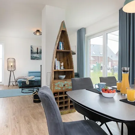 Tortuga - Neues Fuer 6 Personen Mit Sauna, Kamin,garten, Hund Erlaubt 度假居 Fedderwardersiel
