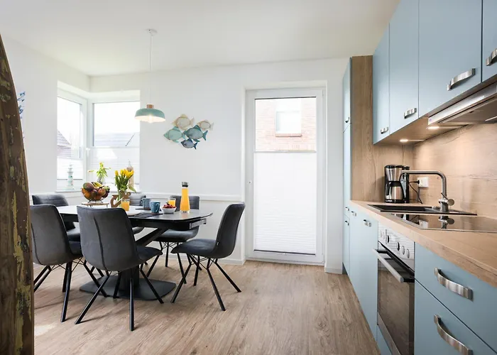 Tortuga - Neues Fuer 6 Personen Mit Sauna, Kamin,garten, Hund Erlaubt Vakantiehuis Fedderwardersiel