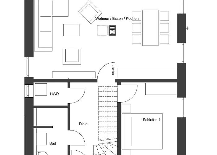Vakantiehuis Tortuga - Neues Fuer 6 Personen Mit Sauna, Kamin,garten, Hund Erlaubt